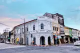 Ancient buildings in Sino-European style