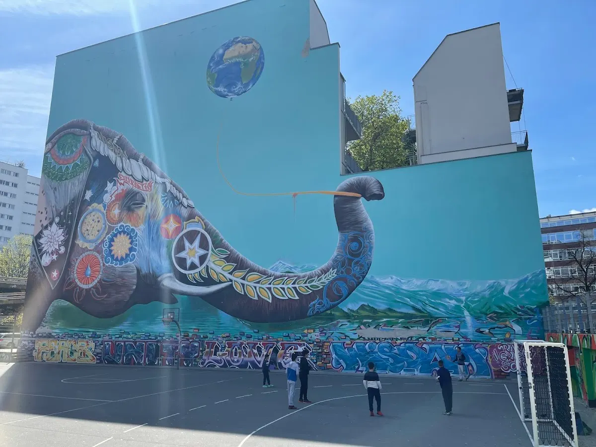 Wilhelmstraße murals